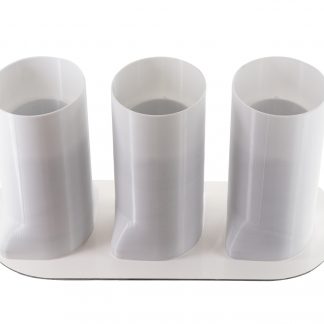Double wall construction keeps water off the deck and you. Fully enclosed drain system